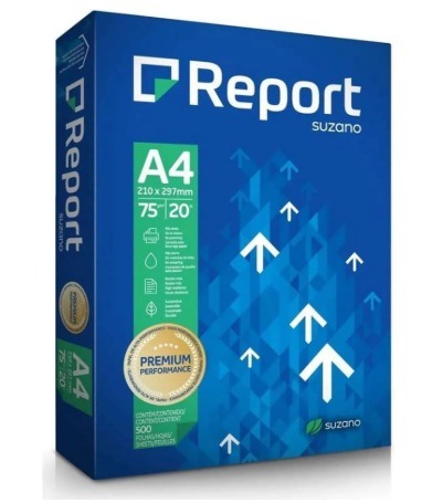 SULFITE BRANCO  A4 500FLS REPORT PREMIUM